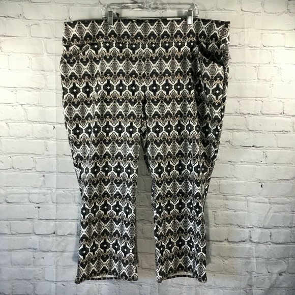 INC International Concepts Womens Skinny Leg Crop Pants Sz 26W - Picture 1 of 8